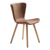 Scaune de dining maro 2 buc. din metal Teslin – Unique Furniture