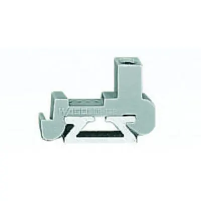 Plastic end stop; for WSB markers; for 210-154 aluminum rail; gray