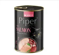 Hrana umeda pentru pisici, Piper Cat, carne de somon, 400 g