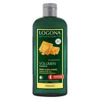 Sampon Bio Logona, pentru Par fara Volum, cu Bere si Miere, 250 ml