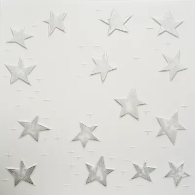 Tavan fals decorativ 08-SR-66 polistiren extrudat gri 50x50x0.4 cm