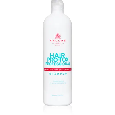 Kallos Hair Pro-Tox sampon cu keratina pentru păr uscat și deteriorat 500 ml