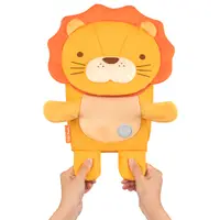 Rucsac gradinita Mini Zoomies, 29x21x12cm, Mustard Lion, Tiger Family