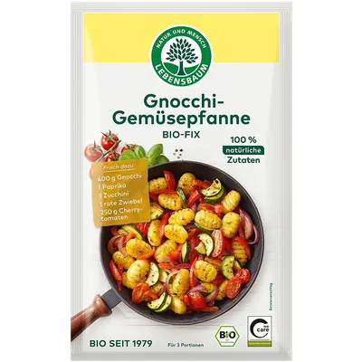 Mix pentru Gnocchi si Legume la Tigaie Ecologic/Bio 30g