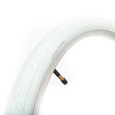 Anvelopă de bicicletă Deli Tire SA-206 26x1.75 albă