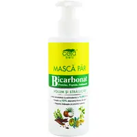 Masca de Par cu Bicarbonat pentru Volum si Stralucire cu Pompita 200ml