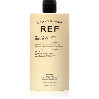 REF Ultimate Repair Shampoo șampon pentru păr tratat chimic sub stres mecanic 285 ml