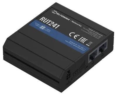 Router Teltonika – RUT241, până la 150 Mbps, 4G LTE, negru