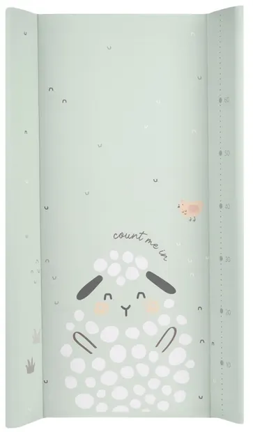 Salteluță tare de înfășat KikkaBoo Sleepy Sheep - 50 х 70 cm