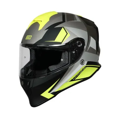 Casca moto integrala, Origine Dinamo Faster, culoare negru galben mat, marime L