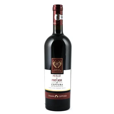Vin Rosu Merlot & Pinot Noir Cervus Cepturum 0.75l