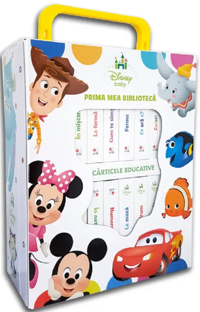 Cutie Disney Baby. Prima mea biblioteca (12 carticele)