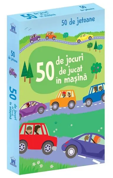 50 de jocuri de jucat în mașină - Paperback - ***