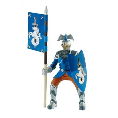 Cavaler pentru turnir albastru