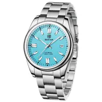 Ceas barbatesc Benyar Afisare data Mecanic Automatic Analog Elegant Business Luxury