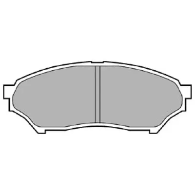Set placute frana, frana disc DELPHI LP1448
