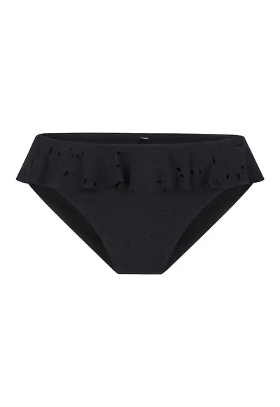 Slip cu volane 30933 - Negru