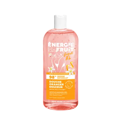 Gel de dus hidratant pentru piele uscata cu Floare de Portocal, 500ml, Energie Fruit