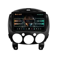 Navigatie Mazda 2 (2007-2014), Android, V-Octacore 4GB RAM + 64GB ROM, 9.5 Inch - AD-BGV9004+AD-BGRKIT325