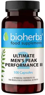 Ultimate Men's Peak Performance II, 100 capsule, Bioherba