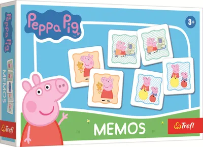 Joc de societate Memos: Peppa Pig - Pentru copii