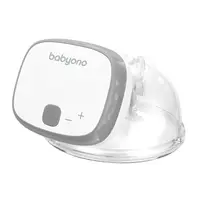 Pompa de san electrica, BabyOno, Shelly, Silentioasa si comoda, Functioneaza fara ajutorul mainilor, Cu afisaj LCD, Cu 7 nivele de aspiratie, 150 ml, Alb