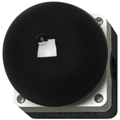 Buton avarie cu revenire negru in carcasa IP67 1ND+1NI