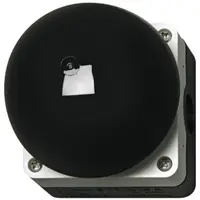 Buton avarie cu revenire negru in carcasa IP67 1ND+1NI