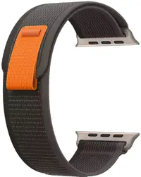 Curea Trender - TR-ATX Textile, Apple Watch, 44/45 mm, negru