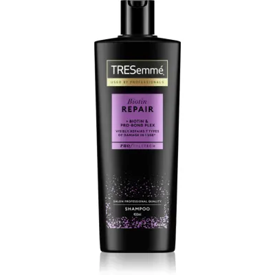 TRESemmé Biotin Repair șampon fortifiant pentru păr deteriorat 400 ml