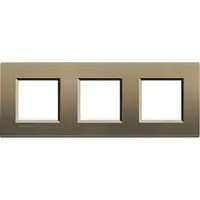 Rama LiVing Light Silk 2+2+2 cu distan ta de 71 mm - Patrat