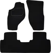 Covorase auto (set, velur, 3 bucati, culoare negru, 5 locuri) NISSAN TERRANO II intre 1992-2007
