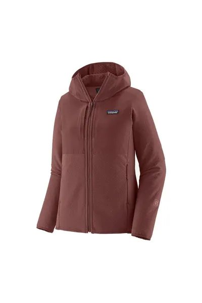 Kurtka damska R2 Crossstrata Hoody Women bordowa