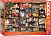 Puzzle Eurographics din 1000 de piese - Ornamete de Craciun