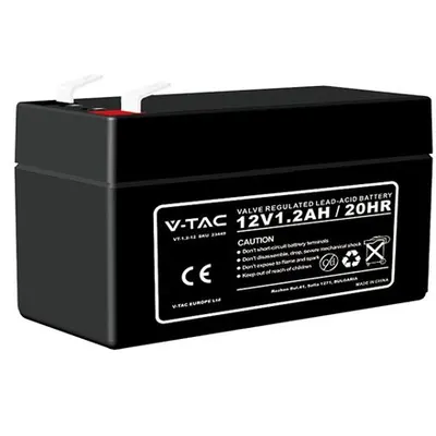 Acumulator gel plumb 12V 1.2AH 97X43X57MM V-TAC SKU-23449