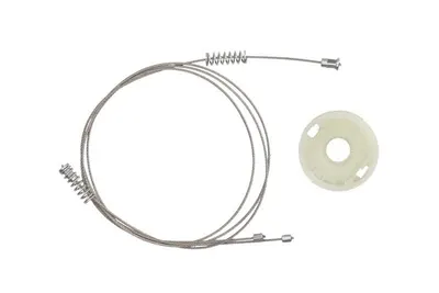 Set reparatie macara geam Stanga/Dreapta Spate potrivit SKODA FABIA I, FABIA I PRAKTIK 1998-2008 - (Cabluri)