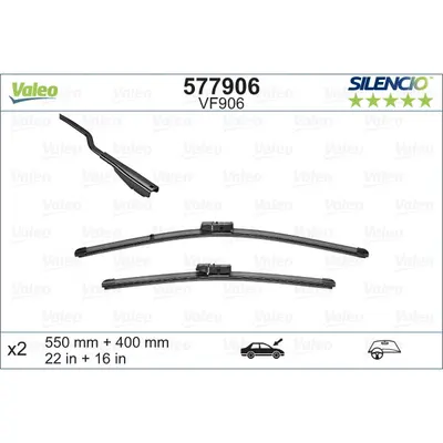 Lamela stergator VALEO 577906