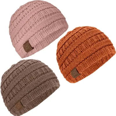 Set de pălării de iarnă pentru bebeluși KeaBabies - 3 bucăți, 6-36 m