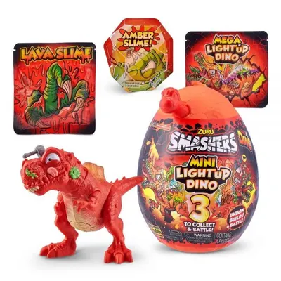 Ou surpriza dinozaur cu sunete si lumini Zuru Smashers Dino Epic S4 13 cm