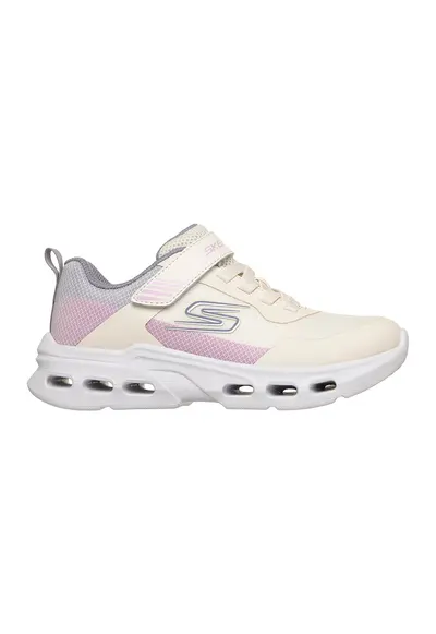 - Pantofi sport Glide-Step Drift cu velcro si garnituri sintetice - Lila/Roz/Bej deschis