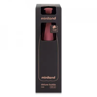 Sticla termos lichide Miniland Deluxe Rose 500 ml