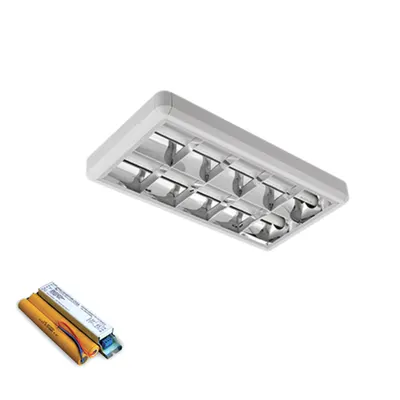 Corp Il. Lena – V cu Led (600mm) 2x9w 4000k Aparent 630x330mm cu Kit de Emergenta