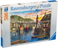 Puzzle Ravensburger din 500 de piese - Aproape de port