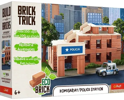 Constructor Trefl Brick Trick -Departamentul de Poliție