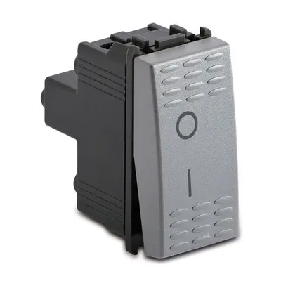 Intrerupator 2P 16AX 250V~, argintiu