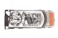 Far fata Stanga (4 LED 8 LED H1 H21W H7, electric, cu motor, cu indicator, functie Lumina zi, culoare insert: cromat, culoare semnalizator: portocaliu) potrivit SCANIA G I 01.03
