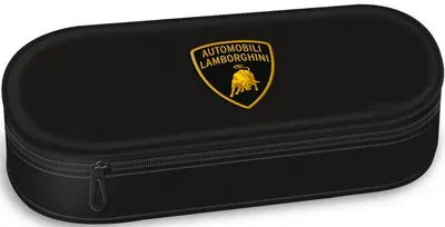 Penar școlar oval Ars Una Lamborghini -Negru