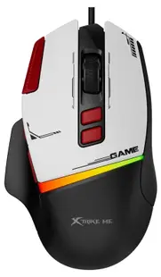 Mouse de gaming Xtrike ME – GM-325, optic, negru/alb