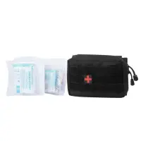 Trusa tactica medicala prim ajutor 25 buc LEINA - NEGRU