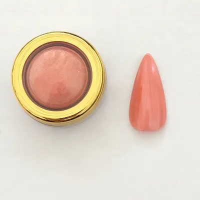 Pigment Unghii Nailsup Efect Satinat Roz
